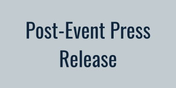 2026 - Post-event press release