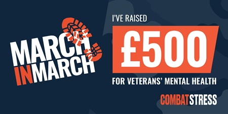 March in March 2026 - £500 raised