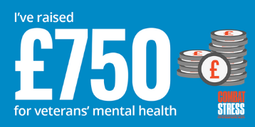 Social Badge - I've raised £750